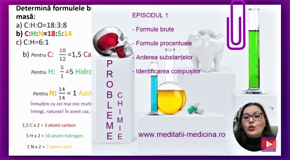 Probleme Chimie - Episodul 1#MaterieAdmitereMedicina